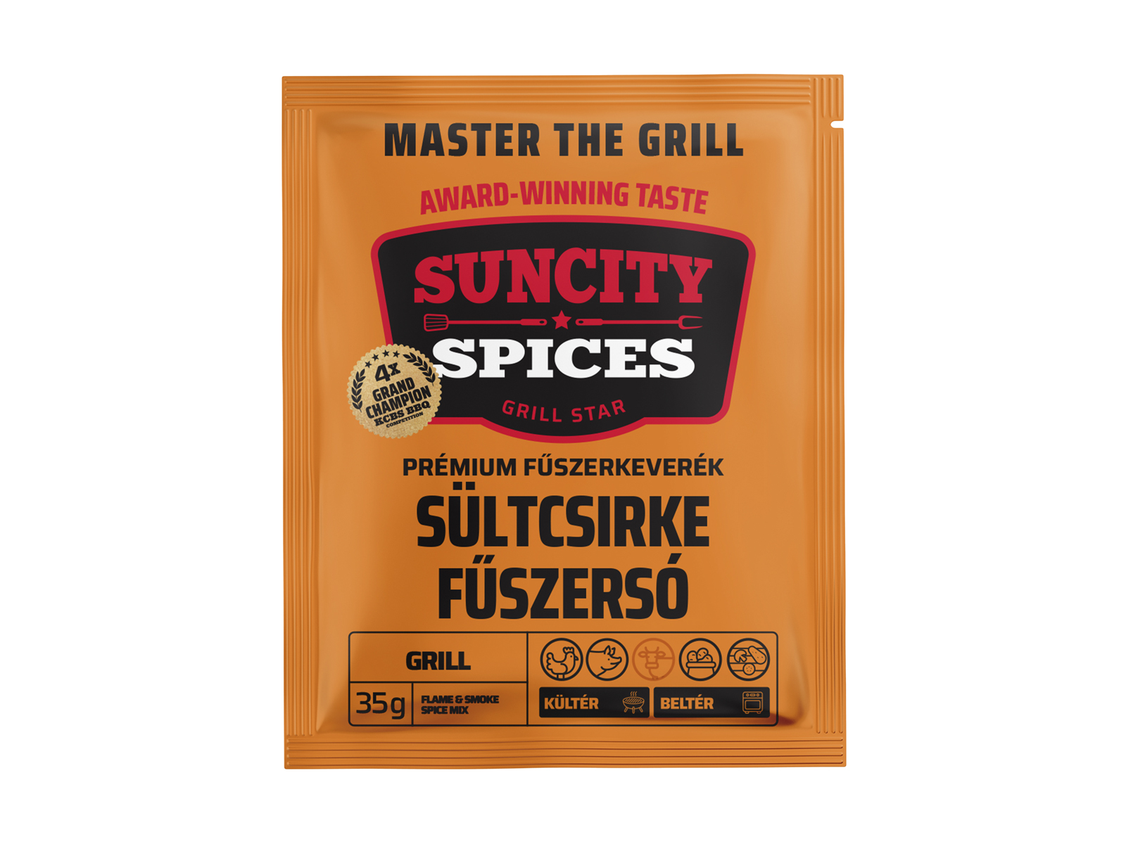 SUNCITY SPICES SÜLTCSIRKE GRILL FŰSZERSÓ 35G