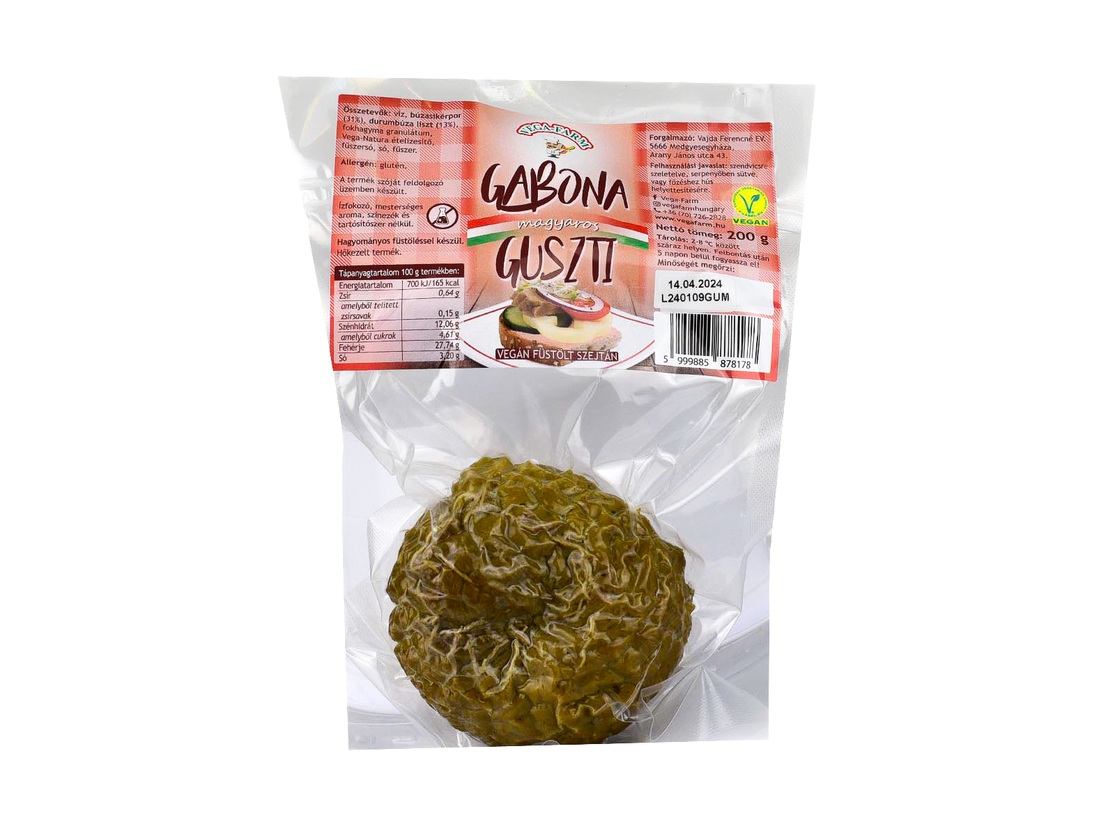 VEGA FARM GABONA GUSZTI FÜSTÖLT, MAGYAROS FŰSZEREZÉSŰ 200G[H]