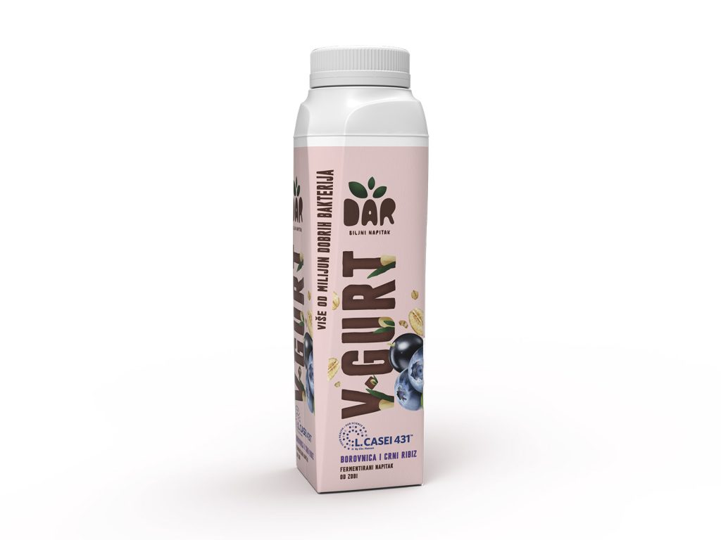 VEGAN VINDIJA DAR V-GURT ZABITAL JOGHURTKULTÚRÁS KÉK ÁFONYÁS-FEKETE RIBIZLIS 330G[H]