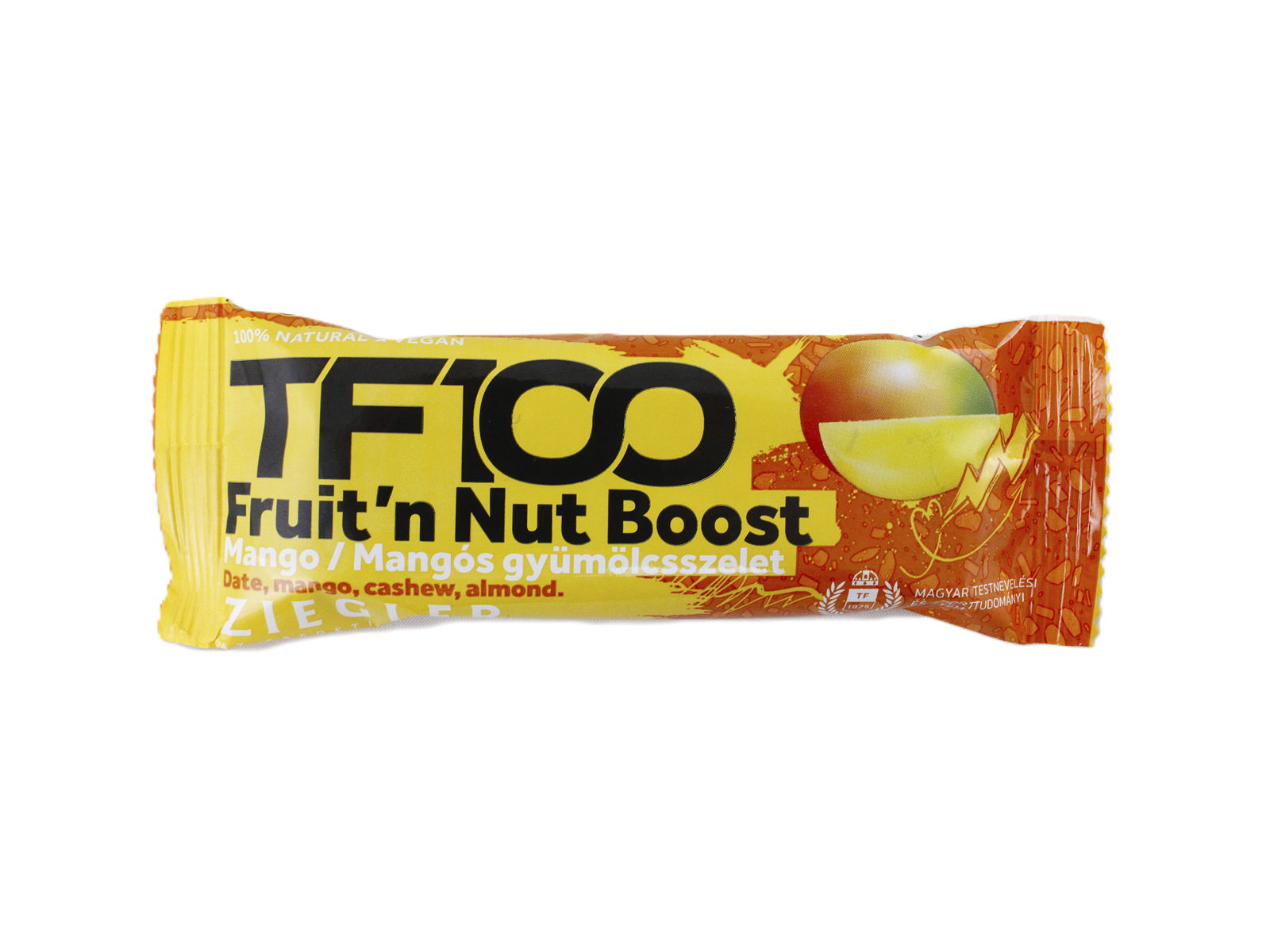 ZIEGLER TF100 FRUITN NUT BOOST MANGÓ GYÜMÖLCSSZELET 45G