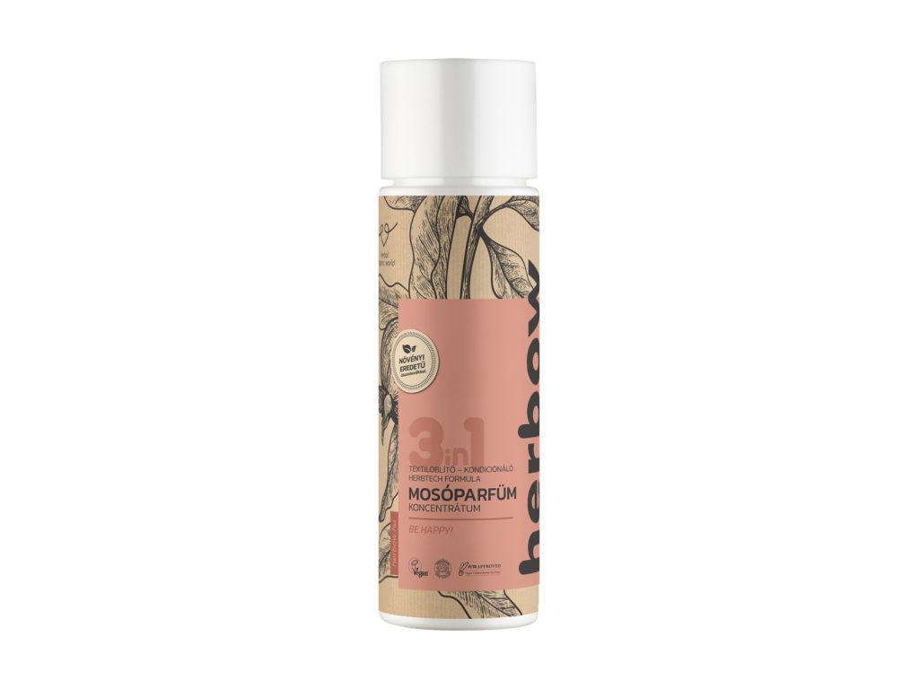 HERBOW 3IN1 MOSÓPARFÜM KONCENTRÁTUM - LÉGY BOLDOG! 200ML