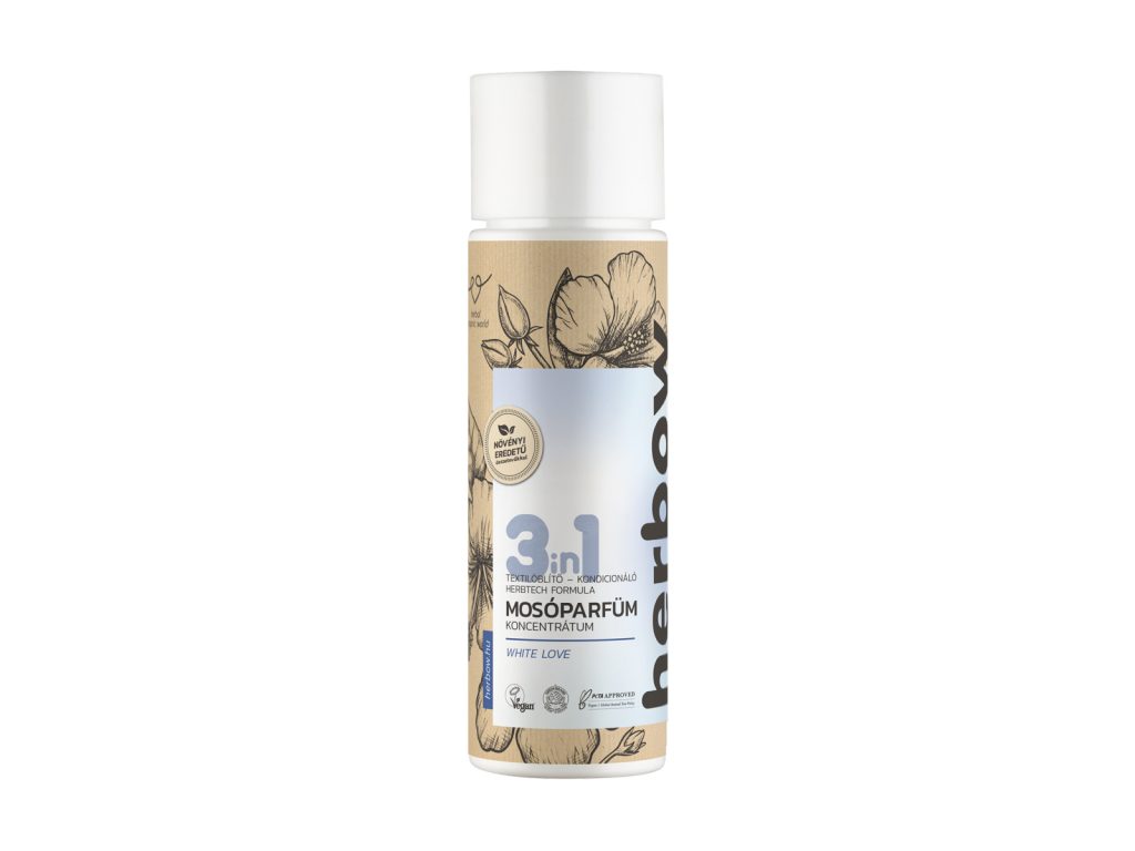 HERBOW 3IN1 MOSÓPARFÜM KONCENTRÁTUM - FEHÉR SZERELEM 200ML