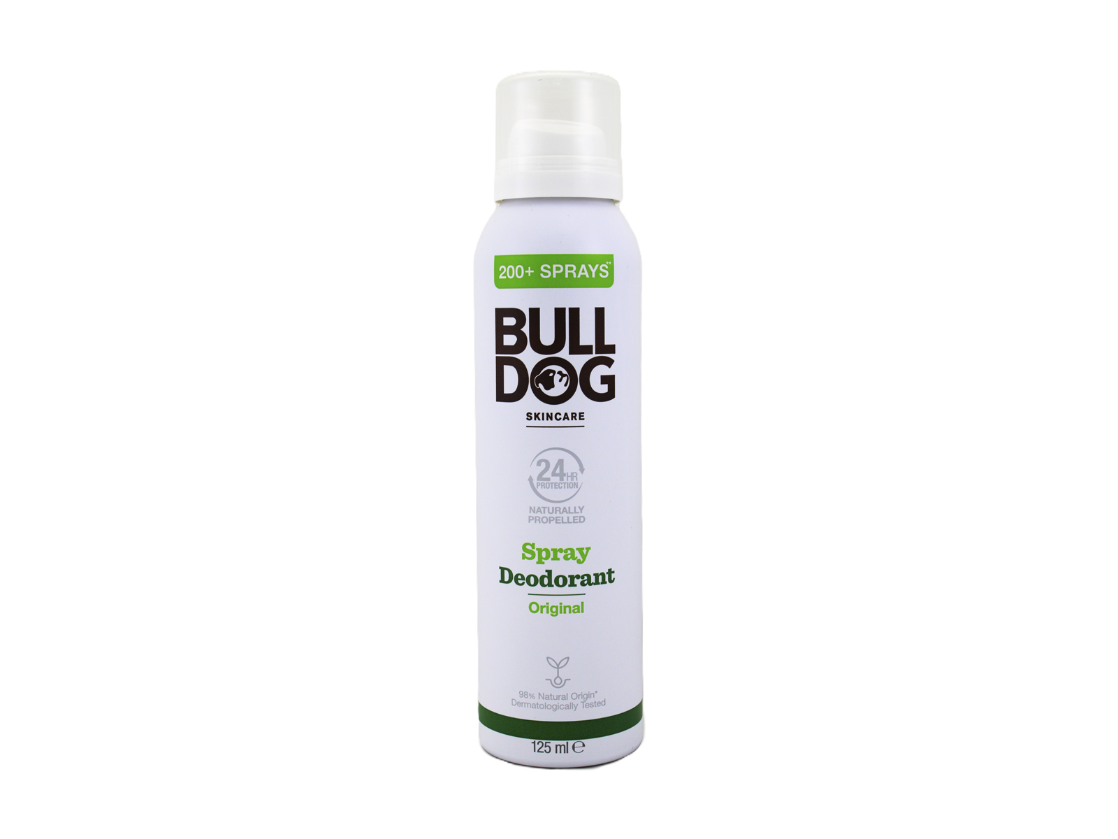 BULLDOG SKINCARE ORIGINAL SPRAY DEODORANT 24H 125ML