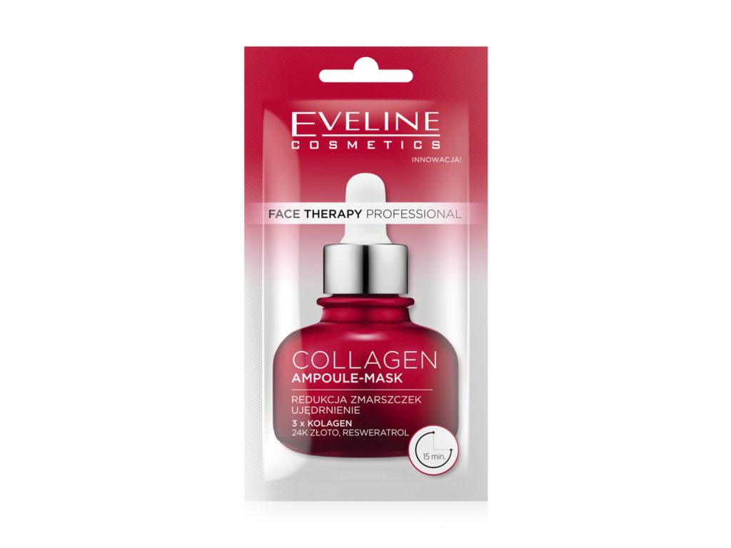 EVELINE FACE THERAPY KOLLAGÉNES AMPULLA ARCMASZK 8ML