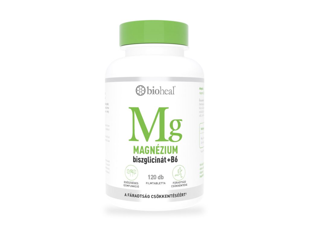 BIOHEAL MAGNÉZIUM-BISZGLICINÁT +B6 FILMTABLETTA 120DB