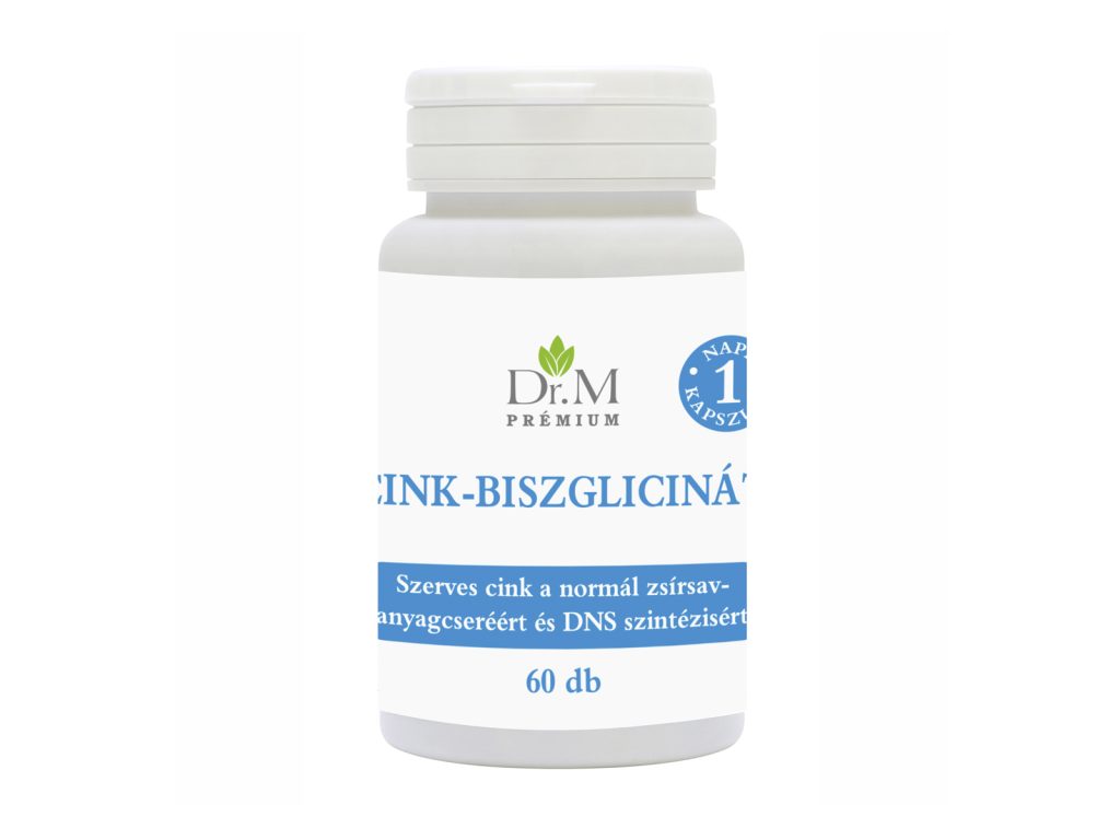 DR.M PRÉMIUM CINK-BISZGLICINÁT KAPSZULA 60DB