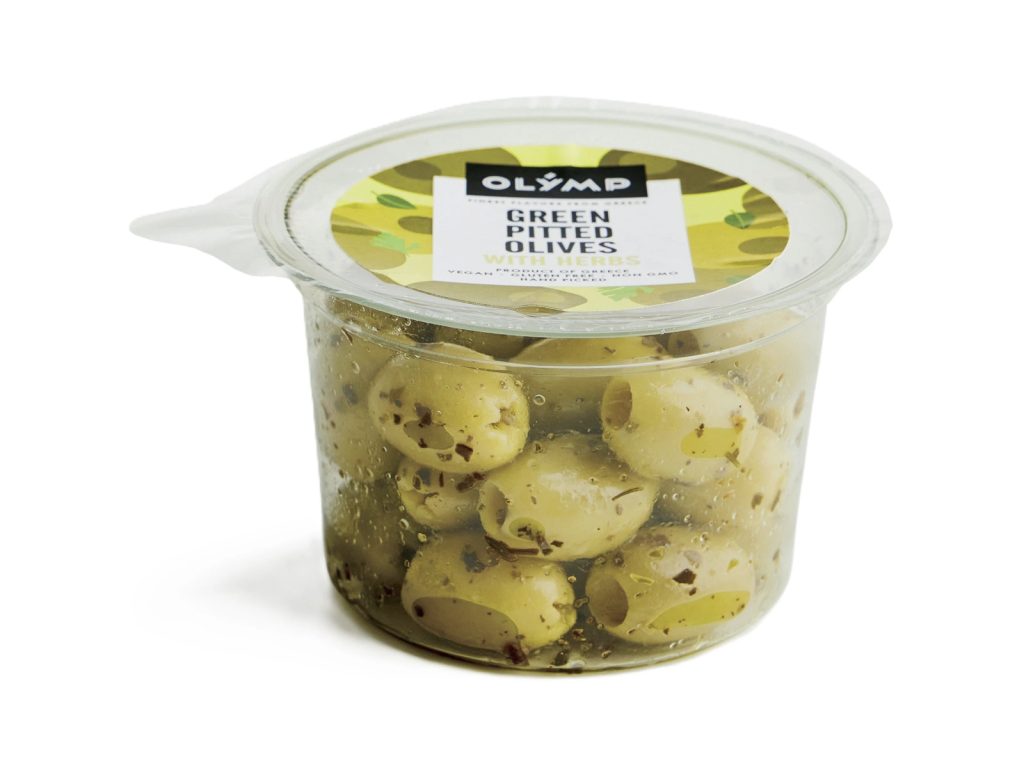 VEGÁN OLYMP FRESH FŰSZEREZETT ZÖLD MAGOZOTT OLAJBOGYÓ 100G[H]