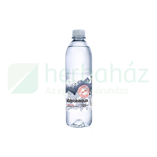 ALPOKAQUA SZÉNSAVMENTES TERMÉSZETES ÁSVÁNYVÍZ 500ML DRS+50FT BETÉTDÍJ