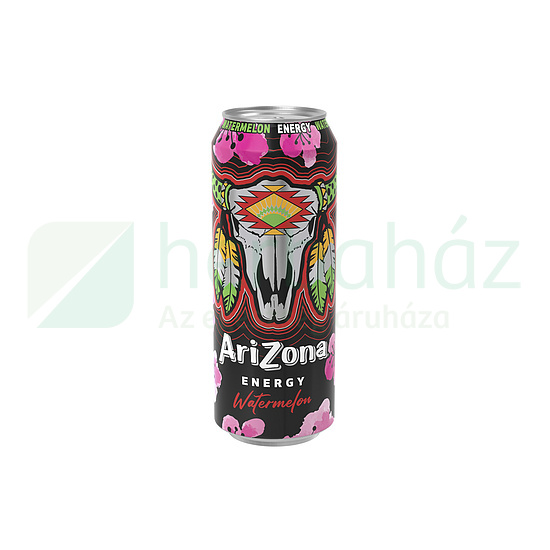 ARIZONA ENERGY SZÉNSAVAS ÜDÍTŐITAL KOFFEINNEL GÖRÖGDINNYE 500ML DRS+50FT BETÉTDÍJ