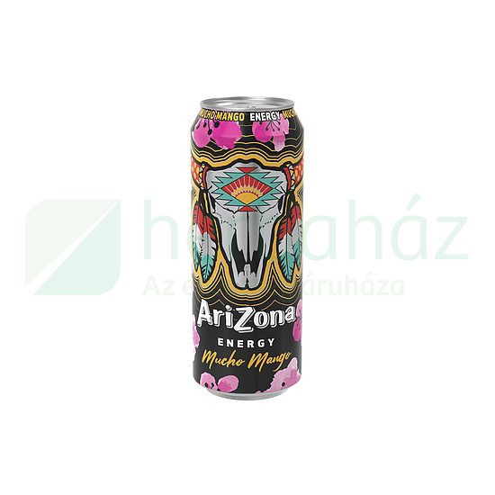 ARIZONA ENERGY SZÉNSAVAS ÜDÍTŐITAL KOFFEINNEL MANGO 500ML DRS+50FT BETÉTDÍJ