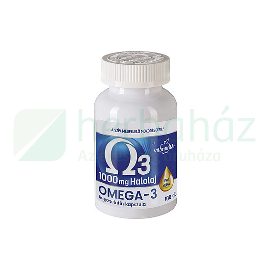 BÉRES VITAMINTÁR OMEGA-3 LÁGYZSELATIN KAPSZULA 100DB