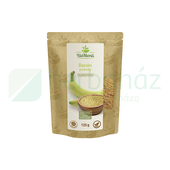 BIO BIOMENÜ BANÁNPEHELY 125G