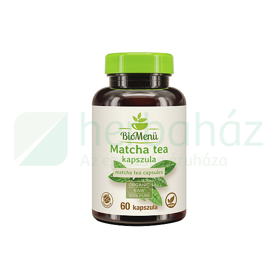 BIO BIOMENÜ MATCHA TEA KAPSZULA 60DB