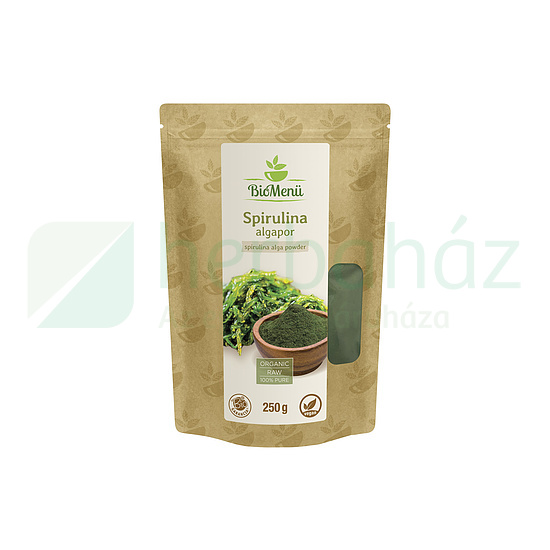 BIO BIOMENÜ SPIRULINA ALGA POR 250G