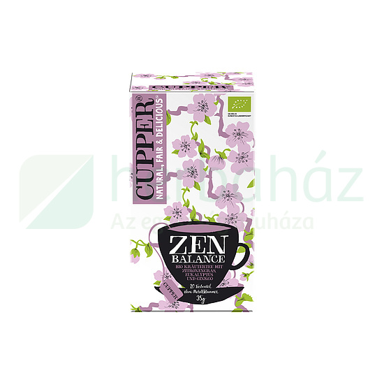 BIO CUPPER TEA ZEN BALANCE EGYENSÚLY FILTERES 20DB