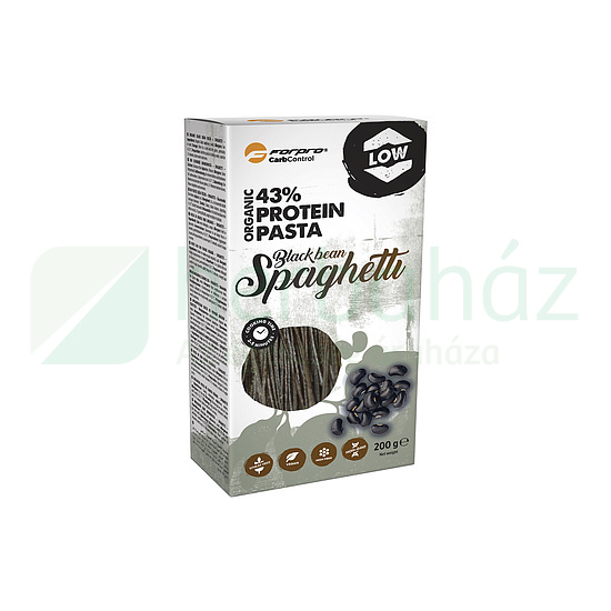 BIO FORPRO FEKETE SZÓJABAB PROTEIN TÉSZTA SPAGETTI 200G