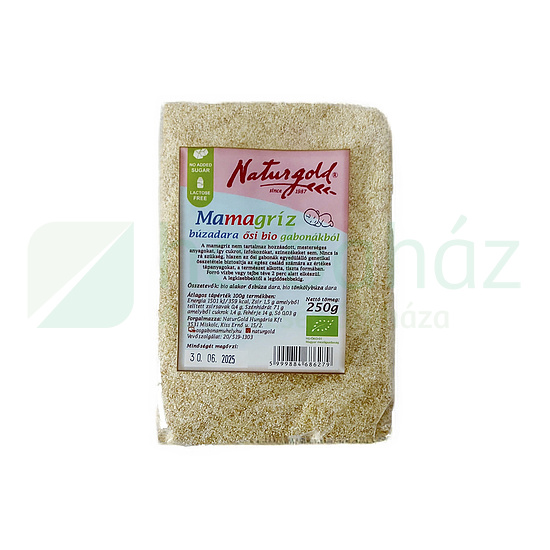 BIO NATURGOLD MAMAGRÍZ BÚZADARA ŐSI GABONÁKBÓL 250G