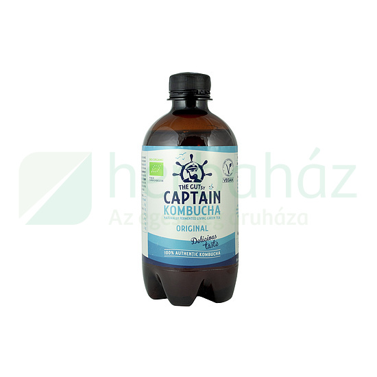 BIO THE GUTSY CAPTAIN KOMBUCHA KOMBUCHA ÉLŐFLÓRÁS ITAL ORIGINAL 400ML DRS+50FT BETÉTDÍJ