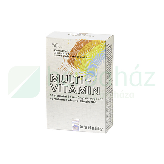 BIO VITALITY MULTI-VITAMIN KAPSZULA 60DB