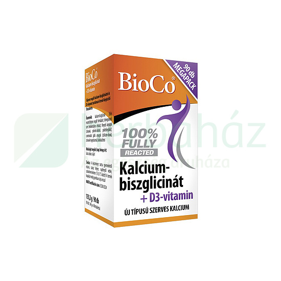 BIOCO KALCIUM-BISZGLICINÁT+D3-VITAMIN MEGAPACK 90DB