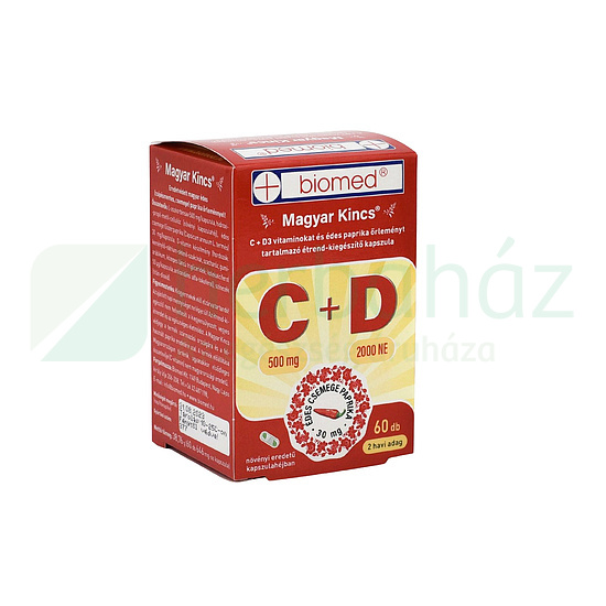 BIOMED MAGYAR KINCS C+D VITAMIN KAPSZULA 60DB