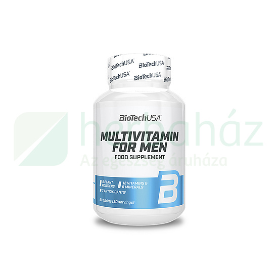 BIOTECHUSA MULTIVITAMIN FOR MEN ÚJ 60DB