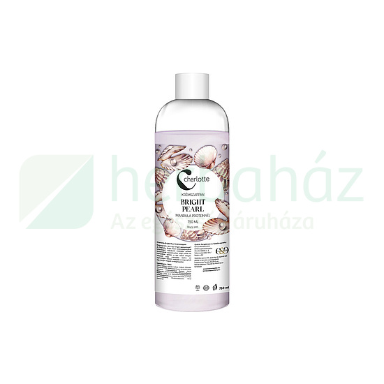 CHARLOTTE KRÉMSZAPPAN BRIGHT PEARL MANDULA PROTEINNEL UTÁNTÖLTŐ 750ML