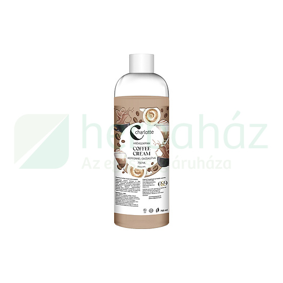 CHARLOTTE KRÉMSZAPPAN COFFEE CREAM KOFFEINNEL UTÁNTÖLTŐ 750ML