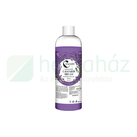 CHARLOTTE KRÉMSZAPPAN LAVENDER DREAM LEVENDULA OLAJJAL UTÁNTÖLTŐ 750ML