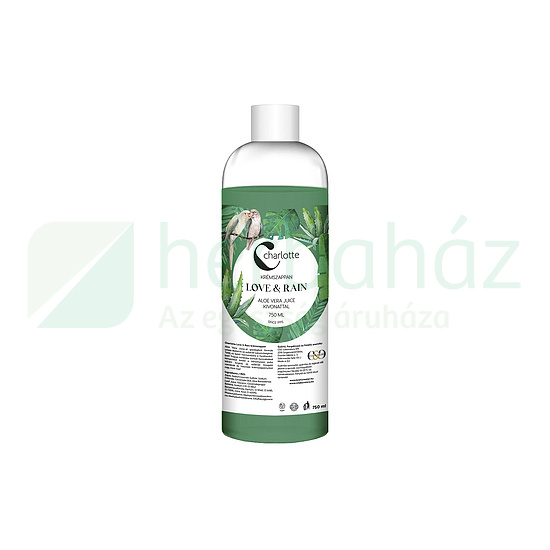 CHARLOTTE KRÉMSZAPPAN LOVE&RAIN ALOE VERA JUICE KIVONATTAL UTÁNTÖLTŐ 750ML