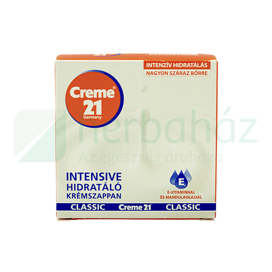 CREME 21 INTENZÍV HIDRATÁLÓ SZAPPAN NAGYON SZÁRAZ BŐRRE 125G