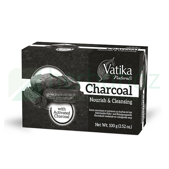 DABUR VATIKA NATURALS CHARCOAL (AKTÍV SZENES) SZAPPAN 100G