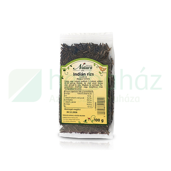 DÉNES NATURA INDIÁN RIZS (VADRIZS) 100G