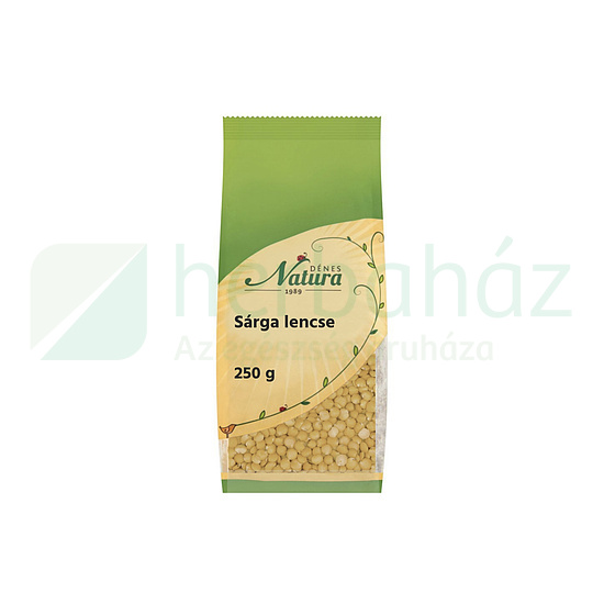 DÉNES NATURA SÁRGA LENCSE 250G