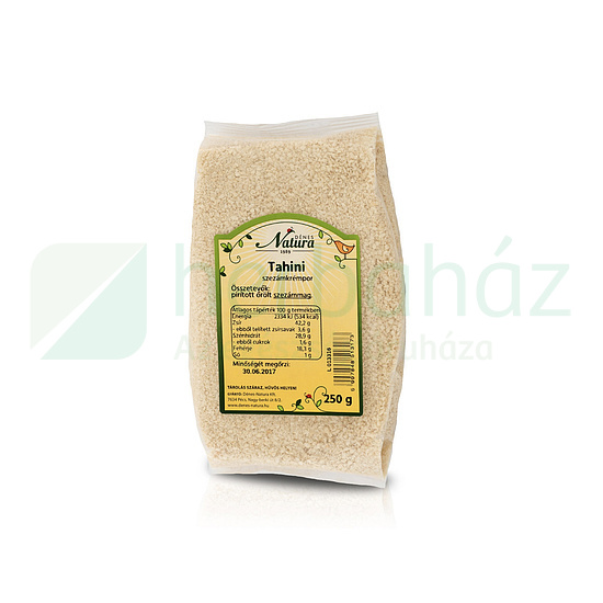 DÉNES NATURA TAHINI SZEZÁMKRÉMPOR 250G