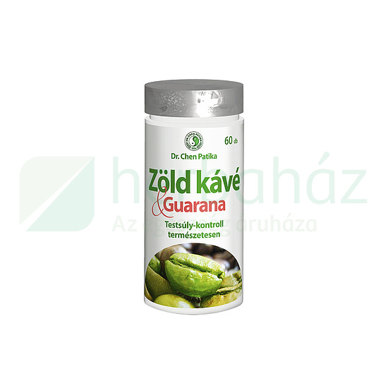 DR.CHEN ZÖLD KÁVÉ + GUARANA KAPSZULA 60DB