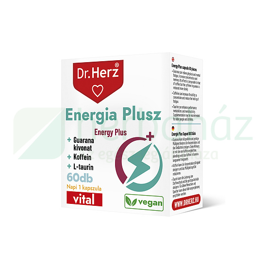 DR. HERZ ENERGIA PLUSZ KAPSZULA 60DB