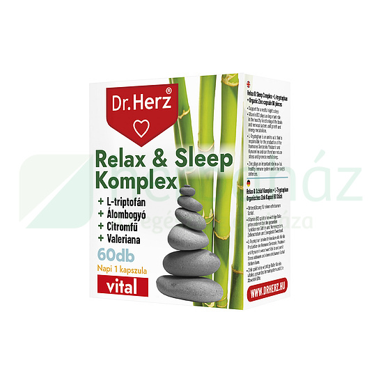 DR. HERZ RELAX&SLEEP KOMPLEX KAPSZULA 60DB