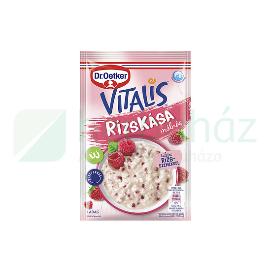 DR.OETKER GLUTÉNMENTES VITALIS RIZSKÁSA MÁLNÁS 52G