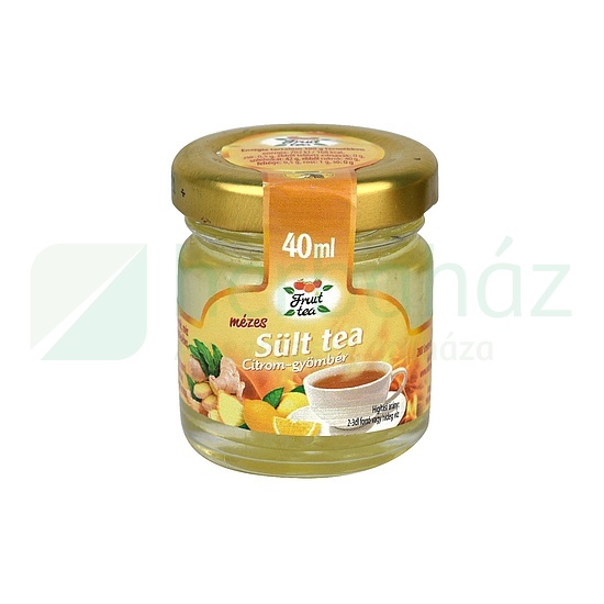 FRUIT TEA SÜLT TEA CITROM-GYÖMBÉR ÍZŰ 40ML