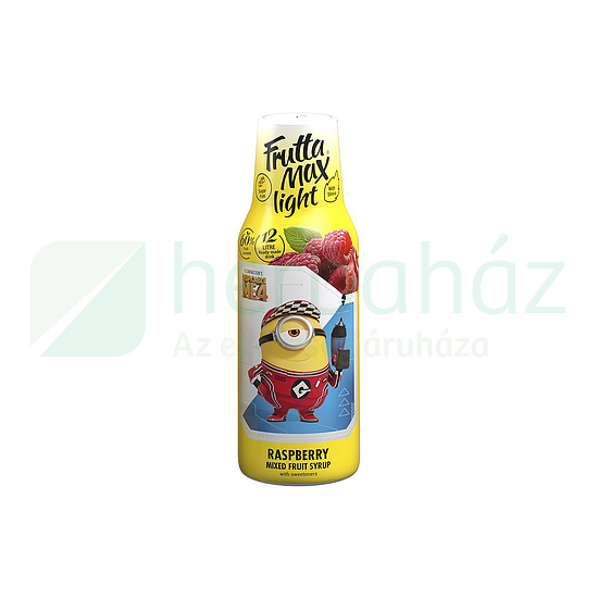 FRUTTAMAX MINIONS LIGHT GYÜMÖLCSSZÖRP MÁLNA ÍZ 500ML DRS+50FT BETÉTDÍJ