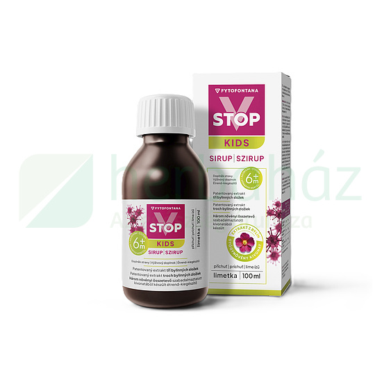 FYTOFONTANA V-STOP KIDS SZIRUP 100ML