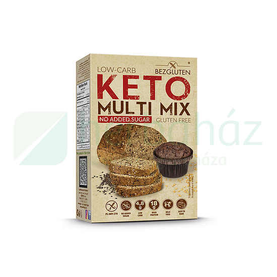 GLUTÉNMENTES BEZGLUTEN KETO UNIVERZÁLIS LISZTKEVERÉK HCN 250G