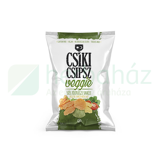 GLUTÉNMENTES CSÍKI CSIPSZ VEGGIE 40G