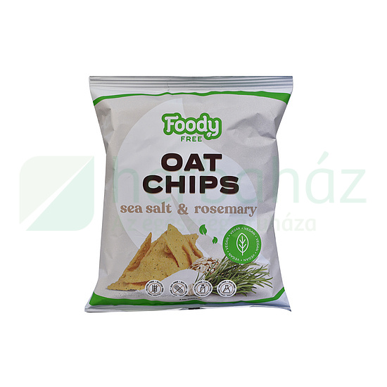 GLUTÉNMENTES FOODY FREE ZABCHIPS TENGERI SÓVAL ÉS ROZMARINGGAL 50G