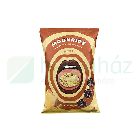 GLUTÉNMENTES MOONRICE RIZSCHIPS SAJT ÍZŰ 60G