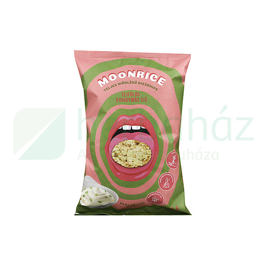 GLUTÉNMENTES MOONRICE RIZSCHIPS TEJFÖLÖS-ÚJHAGYMÁS ÍZŰ 60G