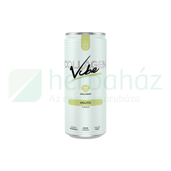 GM COLLAGEN VIBE MENTA-LIME ÍZŰ SZÉNSAVAS ÜDÍTŐITAL KOLLAGÉNNEL 330ML DRS+50FT BETÉTDÍJ