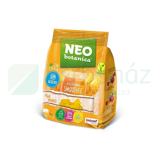 GM NEO BOTANICA SMOOTHIE ZSELÉCUKORKA ANANÁSZ-MANGÓ ÍZŰ CUKORMENTES, STEVIÁVAL 72G