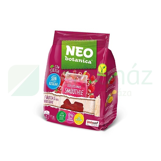 GM NEO BOTANICA SMOOTHIE ZSELÉCUKORKA ERDEIGYÜMÖLCS ÍZŰ CUKORMENTES, STEVIÁVAL 72G